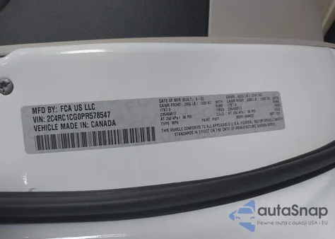 2023 Chrysler Voyager Lx from USA, damaged, VIN 2C4RC1CG0PR578547